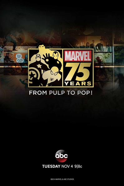 漫威75年：从俚俗到全球！ Marvel 75 Years: From Pulp to Pop! [2014][纪录片][美国]