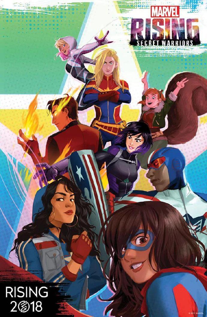 漫威崛起：秘密勇士 Marvel Rising: Secret Warriors [WEBrip1080p内嵌中英字幕][2018][动画][美国]
